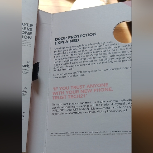 Tech 21 Evo Check Samsung Galaxy S8+ With Flexshock Rose Tint/White - Picture 5 of 9